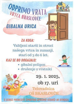 vabilo Gibalna urica